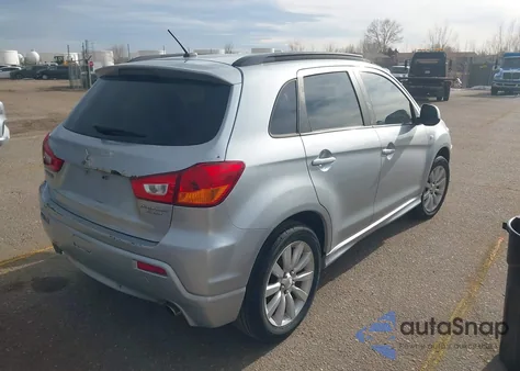 2011 Mitsubishi Outlander Sport Se из США, поврежденный, VIN JA4AR4AU6BZ013055